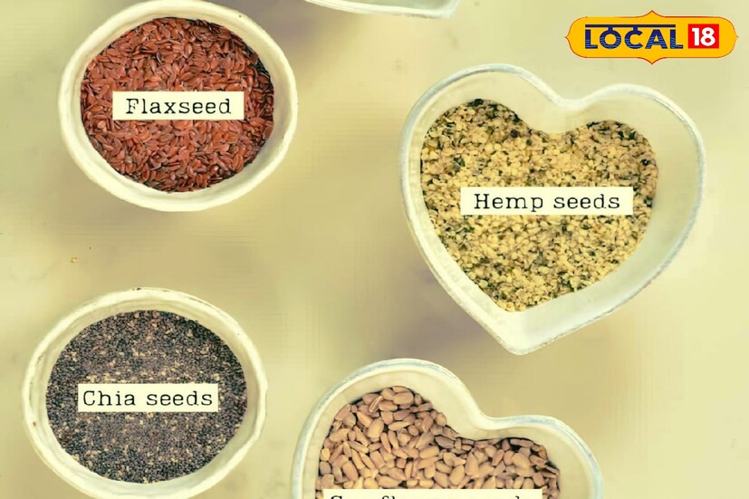 বাদাম, আখরোট, তিসি এবং চিয়া বীজ, ওমেগা-৩ ফ্যাটি অ্যাসিড, জিঙ্ক এবং সেলেনিয়াম সমৃদ্ধ। এই পুষ্টি উপাদানগুলি চুলের বৃদ্ধিতে সাহায্য করে।