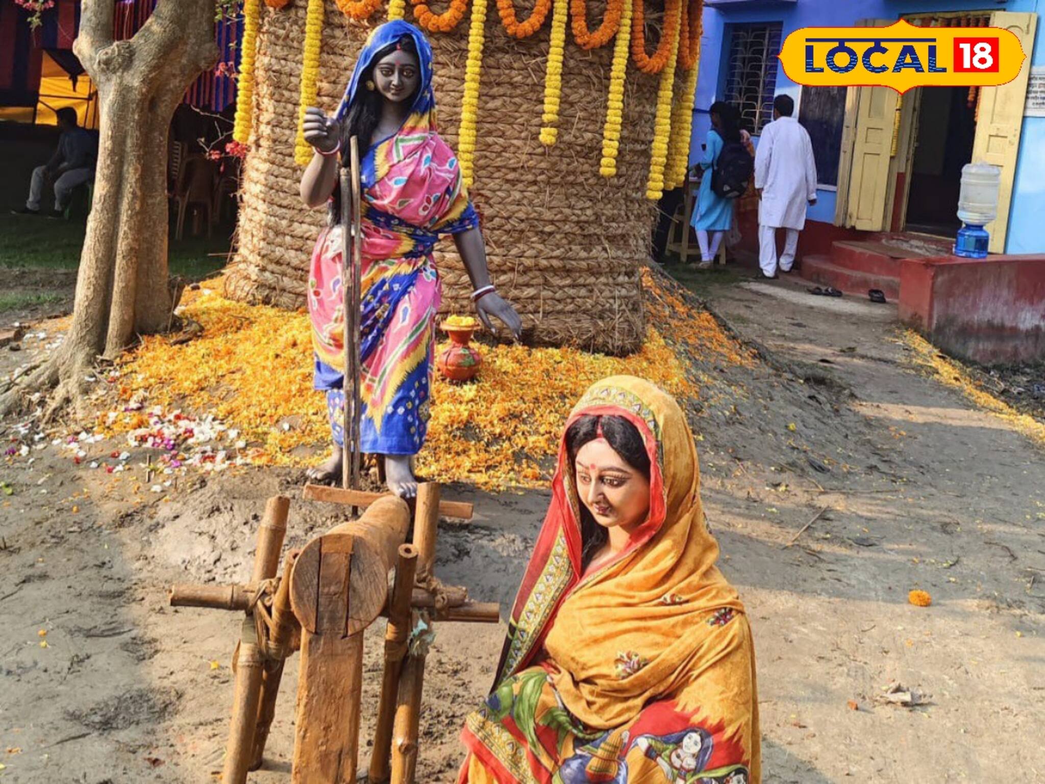 আমতার ছোটোমহরা গ্রামে ফাল্গুনে নবান্ন উৎসব, গ্রামবাসীরা মেতে ওঠে অপার আনন্দে