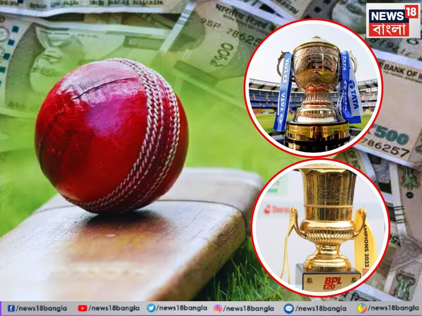 এই প্রতিবেদনে একটি মজার তথ্য তুলে ধরা হয়েছে। আপনারা জানলে অবাক হবেন যে আইপিএলের চ্যাম্পিয়ন দল একবারে যে টাকা পায়, তা বিপিএলের ১০ বার জয়ী দলের টাকা যোগ করলেও কম হবে।