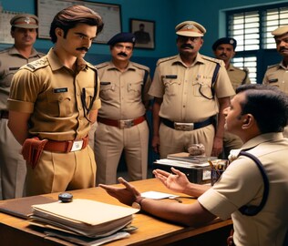 গটগট করে থানায় ঢুকলেন IPS অফিসার! বড়বাবু হঠাৎ দেখলেন অন্য জিনিস...ইউনিফর্মে ওটা কী?