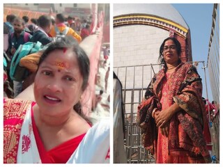 নিহত জিতু দাস এবং লক্ষ্মী চক্রবর্তী৷ 