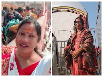 নিহত জিতু দাস এবং লক্ষ্মী চক্রবর্তী৷ 