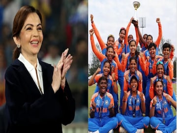 অনুর্ধ্ব ১৯ মহিলা দলকে টি টোয়েন্টি বিশ্বকাপ জয়ের জন্য অভিনন্দন জানালেন নীতা আম্বানি 