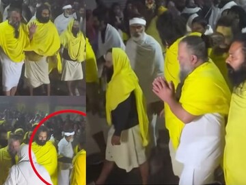 পদযাত্রায় বেরিয়েছিলেন সন্ত প্রেমানন্দ মহারাজ
