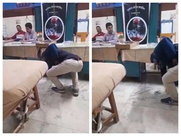 মেয়ের বমি পরিষ্কার করছেন বাবা, শান্তিপুর হাসপাতালের ঘটনায় নিন্দার ঝড়৷ 