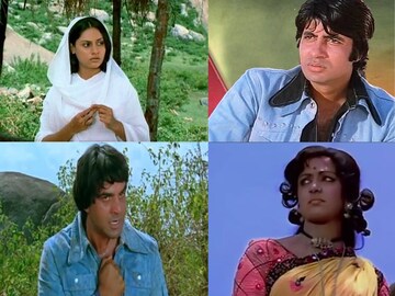 ‘শোলে’-তে নিজের চরিত্রটা পছন্দই ছিল না! অমিতাভ, ধর্মেন্দ্র, জয়া নাকি হেমা? বলুন তো কে?