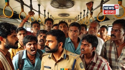 মারাঠি বলতে না পারায় চরম হেনস্থা! গালাগালি-সহ চড় থাপ্পড় খেতে হল বয়স্ক বাস কন্ডাক্টরকে, কোথায় জানুন...AI Image মারাঠি বলতে না পারায় চরম হেনস্থা! গালাগালি-সহ চড় থাপ্পড় খেতে হল বয়স্ক বাস কন্ডাক্টরকে, কোথায় জানুন...AI Image