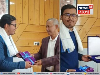 জয়দীপ রায়কে সংবর্ধনা