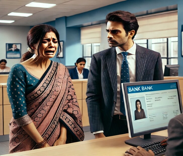 মহিলার অভিযোগ, গত তিন বছর ধরে তিনি স্বামীর থেকে আলাদা থাকছেন এবং তাঁদের বিবাহবিচ্ছেদের মামলা আদালতে চলছে। এই সময় স্বামী ব্যাঙ্ককর্মীদের সহযোগিতায় দিল্লির মায়ূর বিহার-ফেজ ৩-এর কন্ডলিতে থাকা তাঁর ফ্ল্যাট বন্ধক রেখে ৪১ লক্ষ টাকার ঋণ নিয়ে নিয়েছেন, তাও আবার তাঁর জাল স্বাক্ষর ব্যবহার করে!