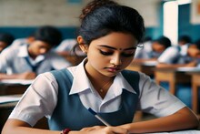 বাবা আর নেই...! মৃতদেহ ঘরে রেখেই মাধ্যমিক দিতে গেল মেয়ে, শোক সামলে চলল কলম!