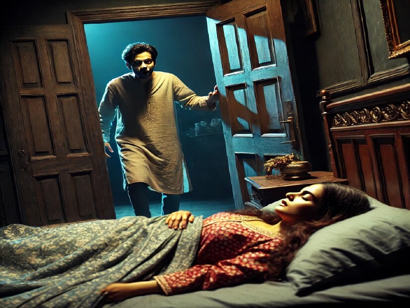 স্ত্রীর চিৎকার শুনে স্বামীর ঘুম ভেঙে যায়। কিন্তু সামনে যে দৃশ্য তিনি দেখলেন, তা ছিল ভয়াবহ! স্ত্রীর অবস্থা দেখে তিনি ভীত হয়ে পড়েন এবং তৎক্ষণাৎ তাঁকে হাসপাতালে নিয়ে যান।  