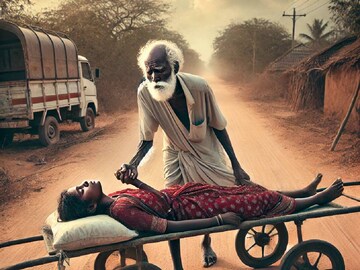 অসুস্থ পুত্রবধূকে বাড়ি নিয়ে যেতে ৩০০ টাকা চাই, কিন্তু পকেট খালি বৃদ্ধের! শেষে যা করলেন...