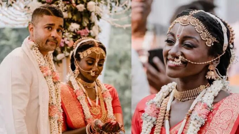 শ্যামা প্রেমী নায়ার নামের এই কনের বিয়ের ভিডিওটি সোশ্যাল মিডিয়ায় চরম ভাইরাল হচ্ছে। কেশব নামের একটি ছেলের সঙ্গে বিবাহ বন্ধনে আবদ্ধ হন শ্যাম। সেই শ্যামেরই বিয়ের ছবি ইন্টারনেটে ছড়িয়ে পড়ছে আগুনের মতো, এবং নেটিজেনরা তাঁর সৌন্দর্যে এককথায় মুগ্ধ।