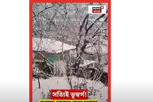 সত্যিই ভূস্বর্গ! বরফে ঢাকল জম্মু-কাশ্মীরের কুপওয়াড়া