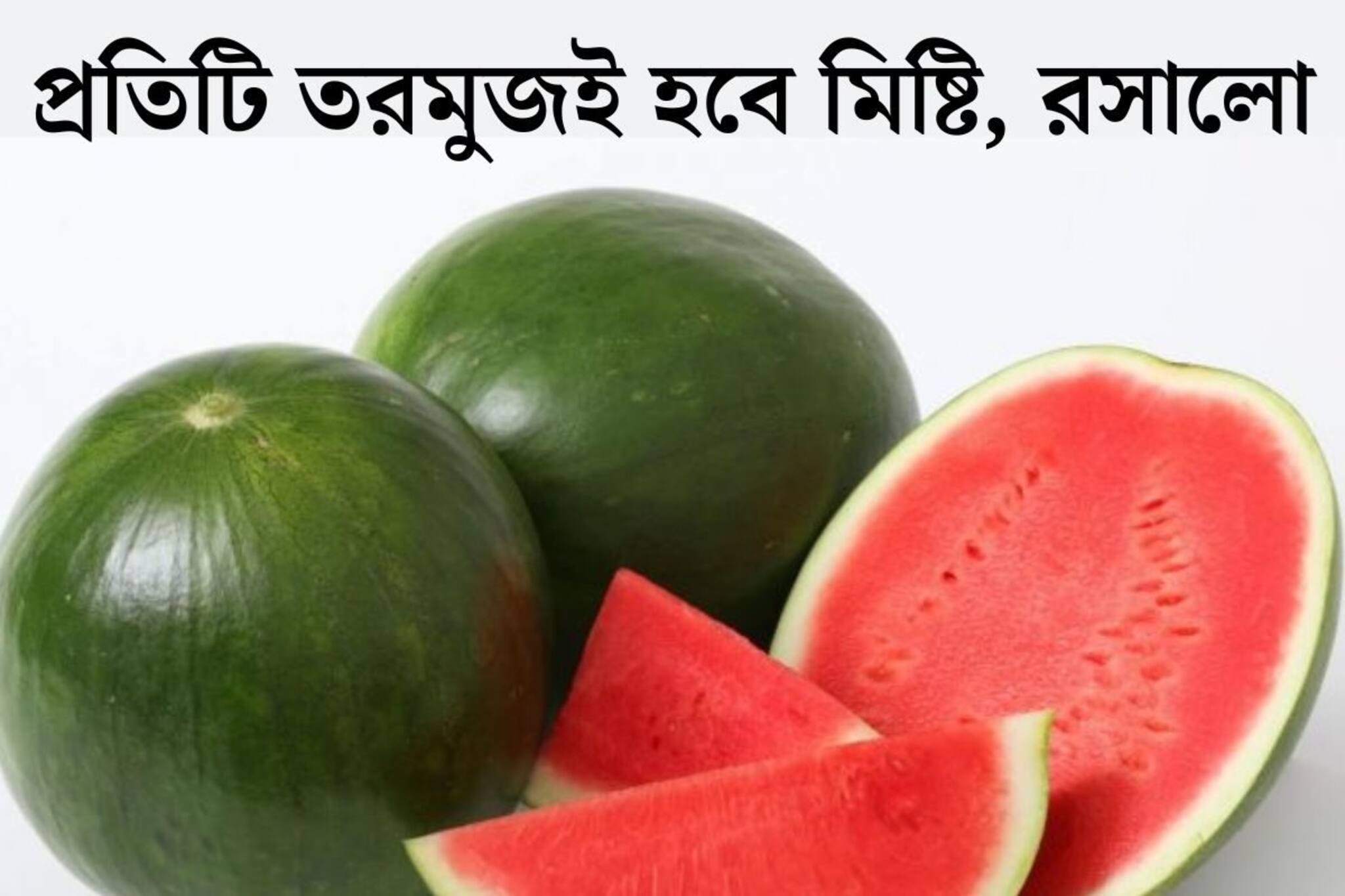 কাটতে হবে না, হাত দিয়েই বুঝে যাবেন তরমুজ মিষ্টি হবে নাকি ফিকে স্বাদের?