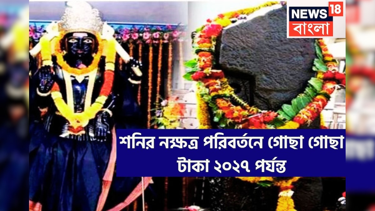 শনির নক্ষত্র পরিবর্তনে গোছা গোছা টাকা ২০২৭ পর্যন্ত, সূর্যপুত্র এত টাকা পয়সা উন্নতি দেবেন