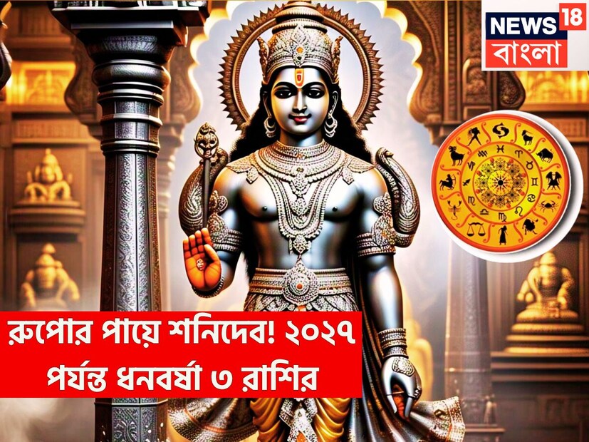 বৈদিক শাস্ত্রমতে শনিদেবের চারটি পা আছে, সোনা, রুপো, তামা ও লোহার পা ৷ বিভিন্ন ভাবে বিভিন্ন সময়ে বিভিন্ন পা দিয়ে যাতায়াত করেন ৷ প্রতীকী ছবি ৷ ছবি সৌজন্যে Meta AI. বৈদিক শাস্ত্রমতে শনিদেবের চারটি পা আছে, সোনা, রুপো, তামা ও লোহার পা ৷ বিভিন্ন ভাবে বিভিন্ন সময়ে বিভিন্ন পা দিয়ে যাতায়াত করেন ৷ প্রতীকী ছবি ৷ ছবি সৌজন্যে Meta AI.