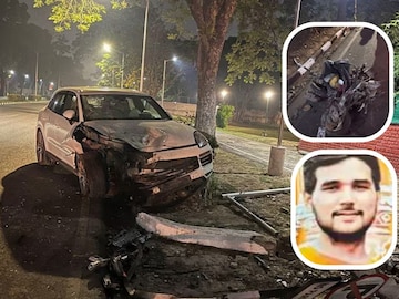 বিলাসবহুল পোর্শে গাড়ির বেপরোয়া গতির জেরে মর্মান্তিক পরিণতি যুবকের
