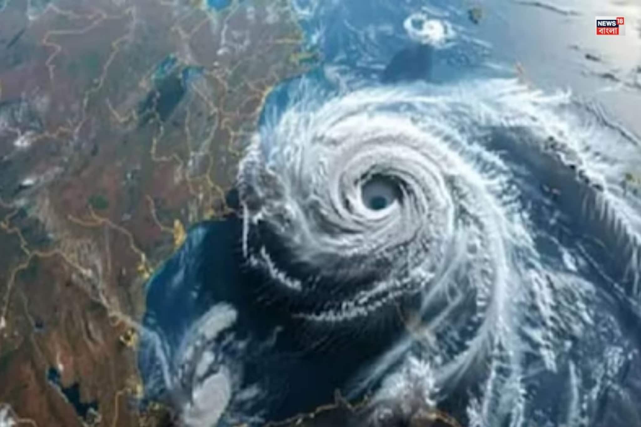 ১১০ কিমি বেগে আসছে ‘সিভিয়ার সাইক্লোন’ মন্থা, ভয়ঙ্কর ঝড়-বৃষ্টিতে তছনছ হবে কোন কোন জেলা?