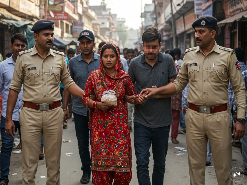 উত্তর প্রদেশের বরেলি জেলায় একটি চমকপ্রদ ঘটনা সামনে এসেছে। সেখানে আফিমের পাচারের মামলায় পুলিশ একজন মহিলা এবং একজন যুবককে গ্রেফতার করেছে, যারা সম্পর্কে দেওর-বৌদি। দুজনের কাছ থেকে পুলিশ ৮০০ গ্রাম আফিম উদ্ধার করেছে। 