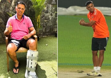 রাহুল দ্রাবিড়ের মারাত্মক অবস্থা! হাঁটতে পারছেন না! বাঁ-পায়ে ভয়ঙ্কর চোট