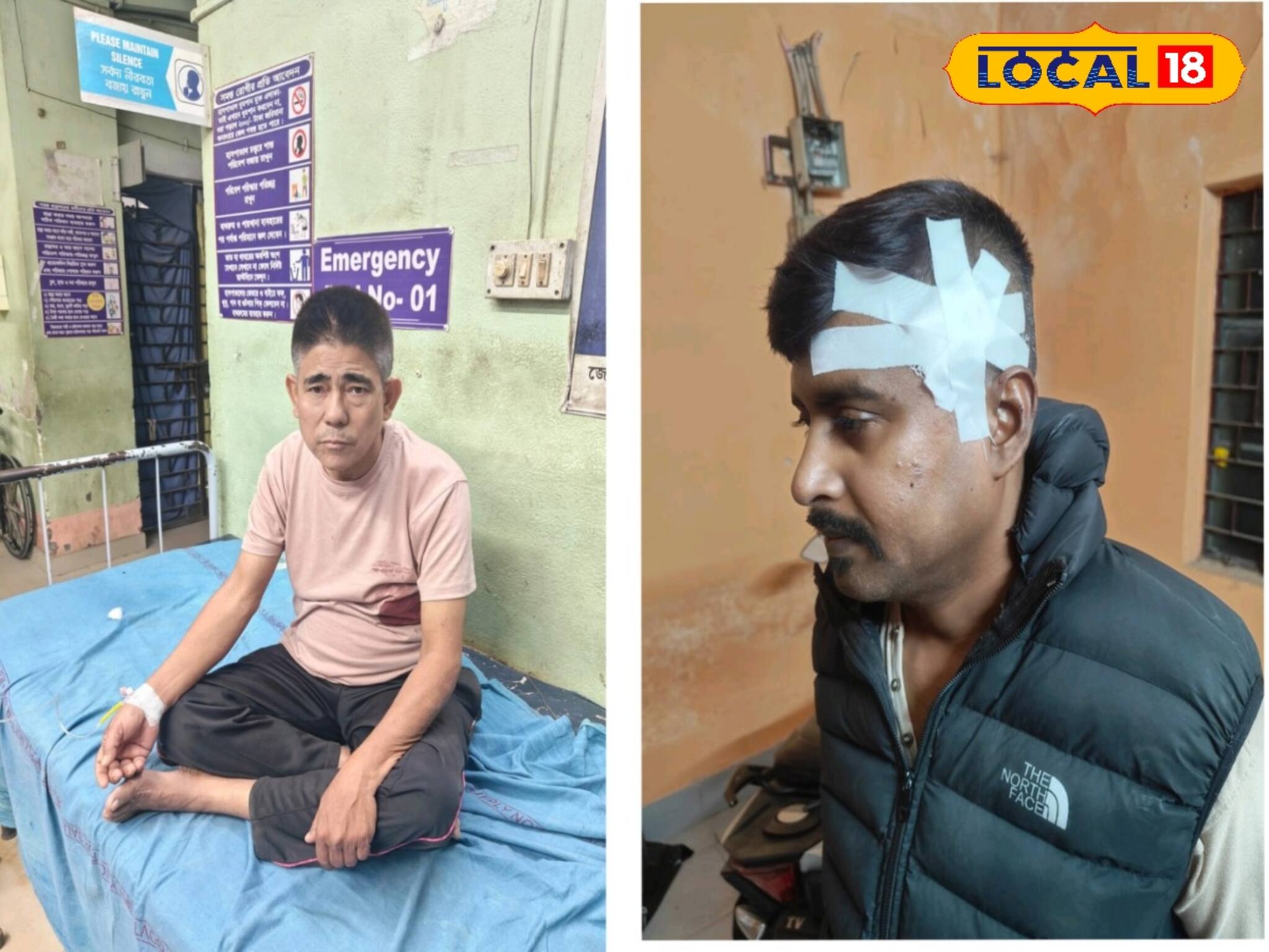 স্বামী-স্ত্রীর ঝামেলা! থামাতে গিয়ে ফের তুলকালাম কাণ্ড! ছুরির আঘাতে জখম দুই পুলিশকর্মী