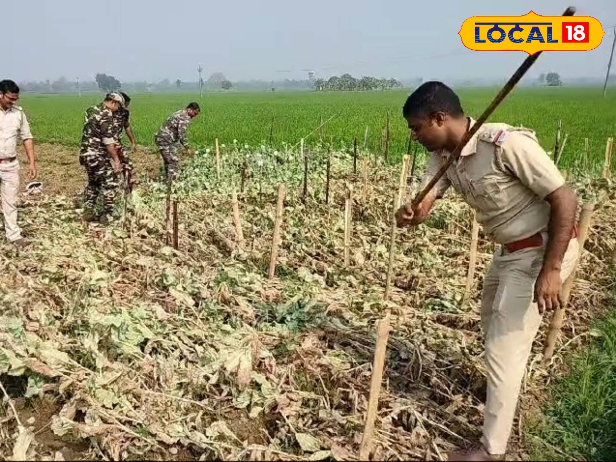 মাঠের মধ্যেই গোপনে চলছিল...! পুলিশ হাতেনাতে ধরতেই যা বেরিয়ে এল, এক মুহূর্তেই সব শেষ!