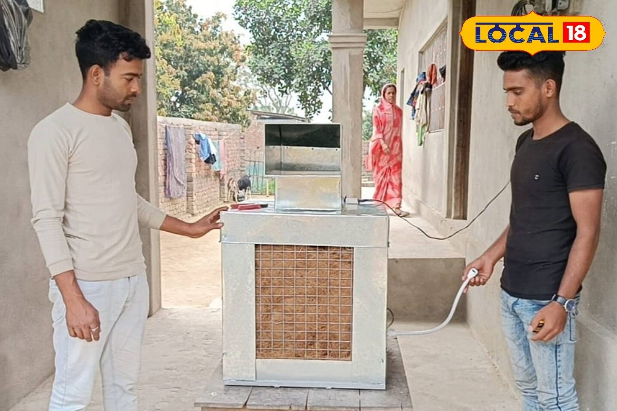 ৫ মিনিটে ঘর হবে বরফের মতো ঠান্ডা...! অভিনব কুলার মেশিন বানিয়ে তাক লাগাল পরিযায়ী শ্রমিক