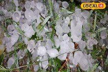 চারদিক ধু ধু সাদা...হঠাত্‍ ঝড়, শিলাবৃষ্টি! ব‍্যাপক ক্ষতি দক্ষিণবঙ্গের এই এলাকায়