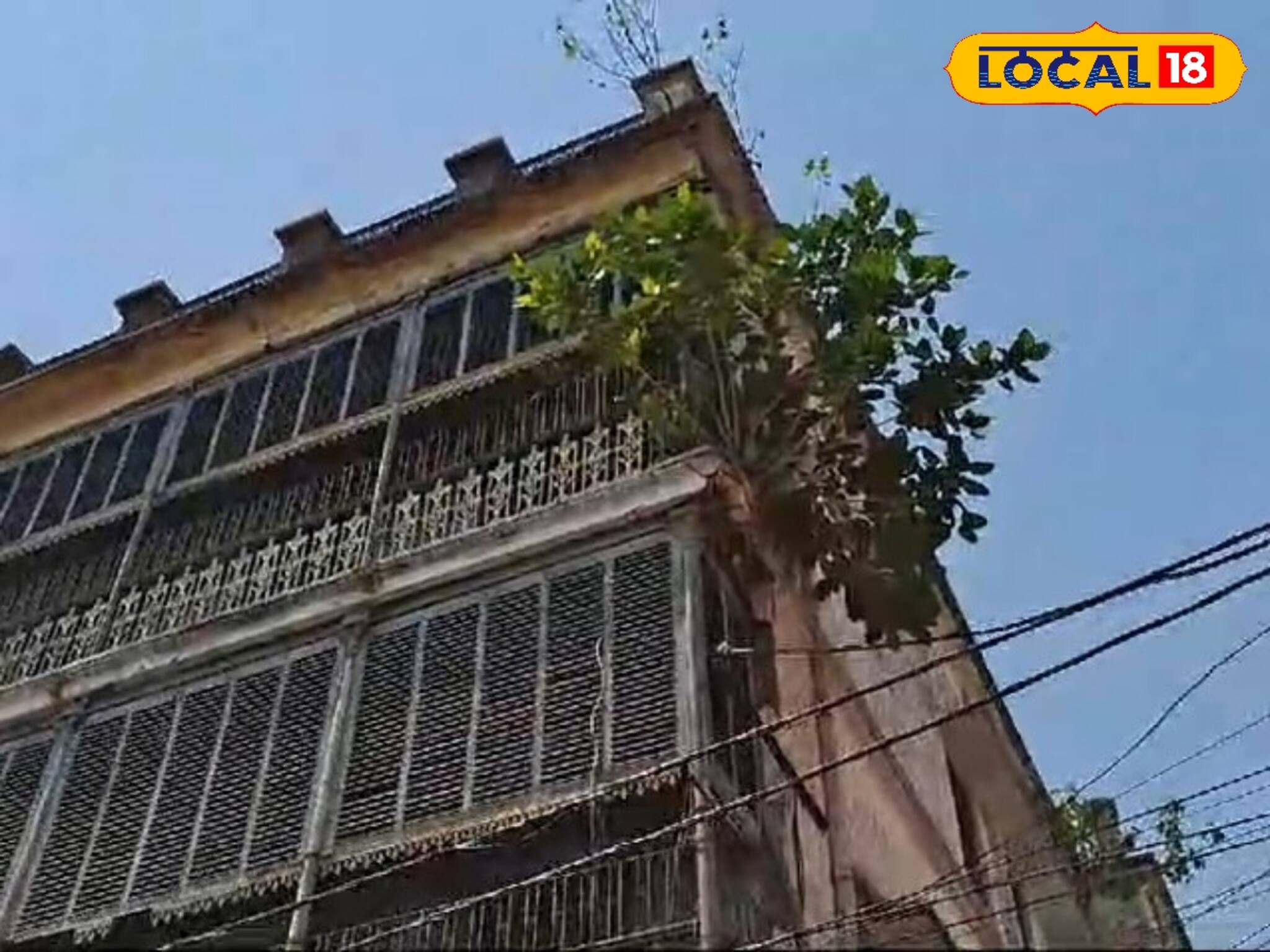 ঐতিহাসিক স্কুলের ভেঙে পড়ছে ছাদের পলেস্তেরা! আতঙ্কে ক্লাস করছে পড়ুয়ারা