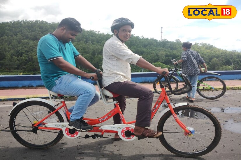 খাতড়া মহকুমার তরফে এবং মুকুটমণিপুর উন্নয়ন পর্ষদের তত্ত্বাবধানে শুরু হয়েছে ইকো সাইকেল পরিষেবা। মাত্র ৫০ টাকা মূল্যে প্রতি ঘন্টায় এবং ৩০০ টাকার বিনিময়ে সারাদিন চালাতে পারবেন এই সাইকেল।