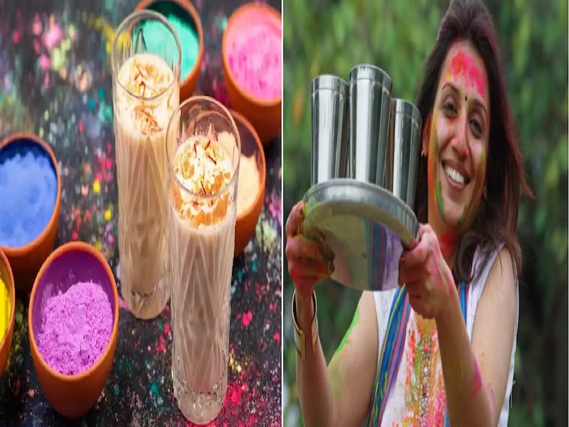 হোলি খেলার সময় ডিহাইড্রেশন এড়াতে প্রচুর জল পান করতে হবে। এছাড়াও খাদ্যতালিকায় ঠান্ডাই, নারকেলের জল এবং তাজা জুস রাখতে হবে, যাতে সারাদিন শক্তি বজায় থাকে। Photo- Representative