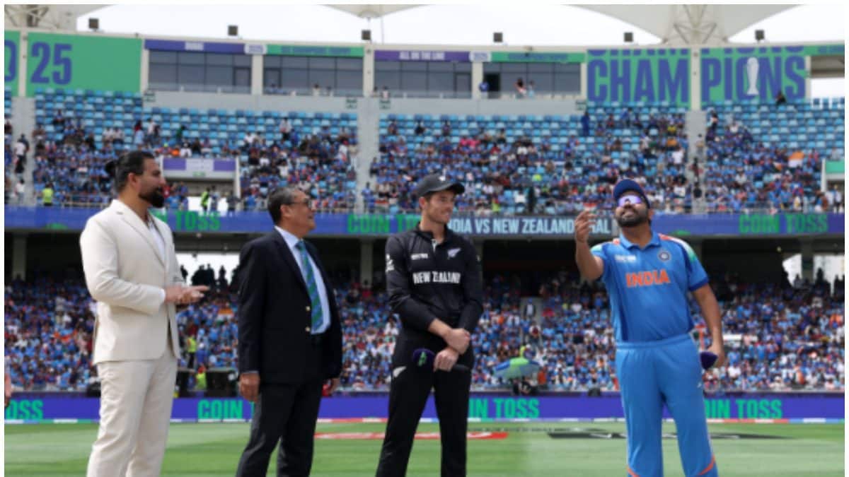 ICC Champions Trophy 2025 Final IND vs NZ Rohit Sharma Loss Toss In ...