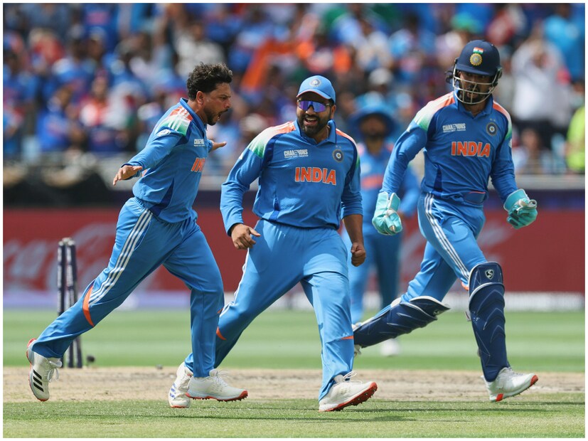 ১৩ ওভারে আরও একটি বড় উইকেট শিকার করেন কুলদীপ। ১১ রান করে কট অ্যান্ড বোল্ড আউট হন কেন উইলিয়ামসন। ৫৭ রানে শূন্য উইকেট থেকে নিউজিল্যান্ডের স্কোর হয়ে যায় ৭৫ রানে ৩ উইকেট।