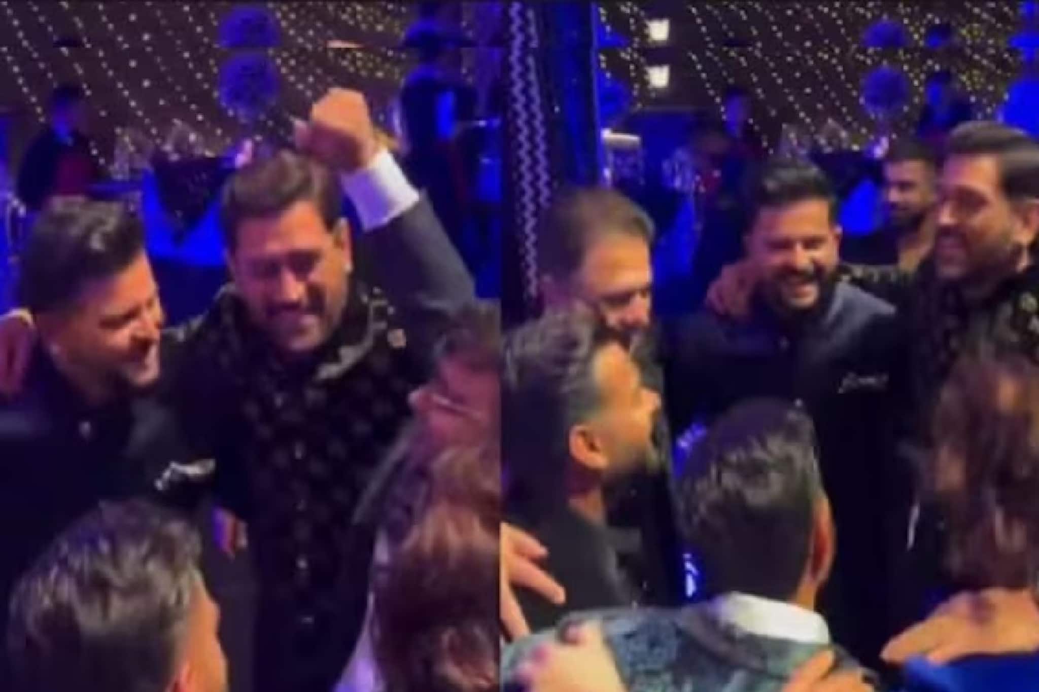 Viral Video Dancing Video: ‘সাক্ষী’-র বিয়ে, তুমুল নাচছেন ধোনি, টর্নেডোর গতিতে ভাইরাল রিল