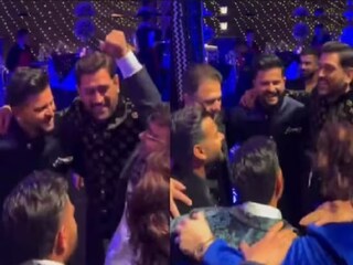 সাক্ষীর বিয়েতে ধোনির নাচ  ভিডিও ভাইরাল Photo- Instagram Video Grab 