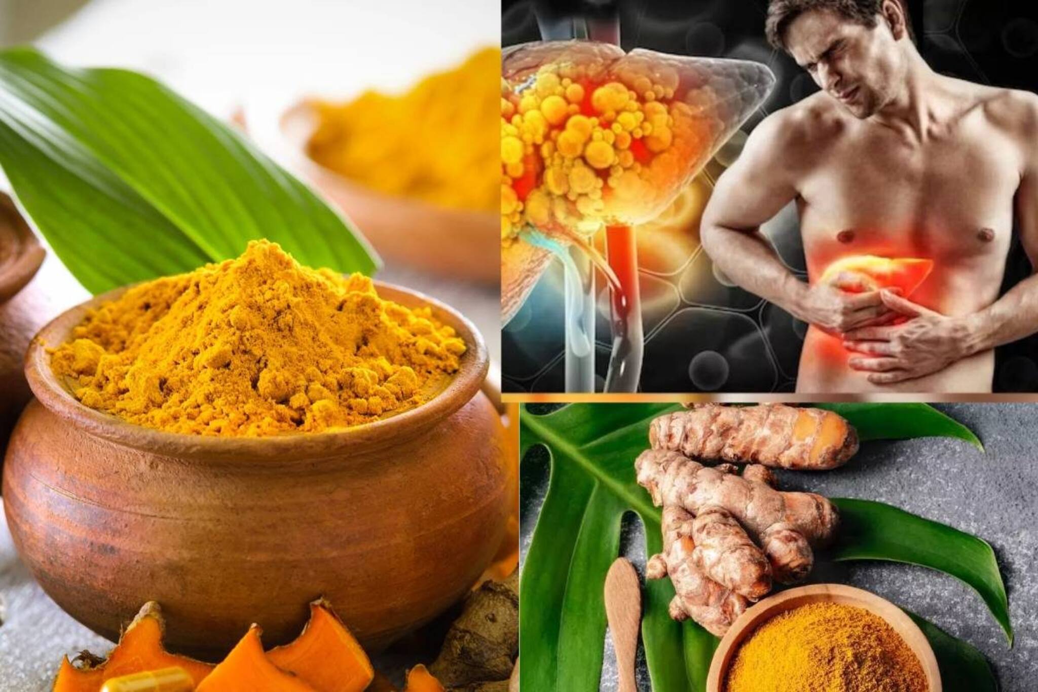 ১ চিমটে কাঁচা হলুদে ‘নোংরামুক্ত’ লিভার! এই রসগুলির সঙ্গে খেলে নিস্তেজ ফ্যাটি লিভারের কামড়