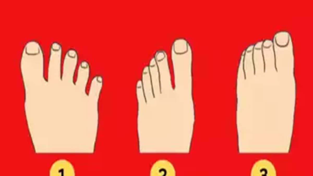 The shape of your toes can reveal your hidden traits: আপনার পায়ের ...