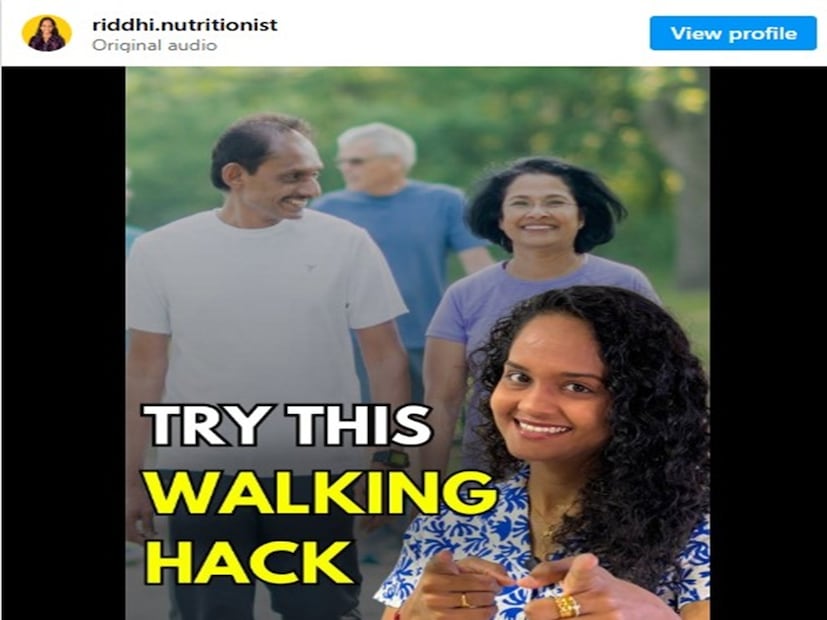 মার্চ মাসের ২১ তারিখ তিনি ইনস্টাগ্রামে এই বিষয়ে একটি ভিডিও-ও পোস্ট করেছেন। পুষ্টিবিদের মতে, সকালে প্রাতঃভ্রমণে একবারে অনেকটা হাঁটার থেকে দুগুণ বেশি উপকার মেলে সারাদিনে যদি ভাগ-ভাগ ৩০ মিনিট হাঁটা যায়। 