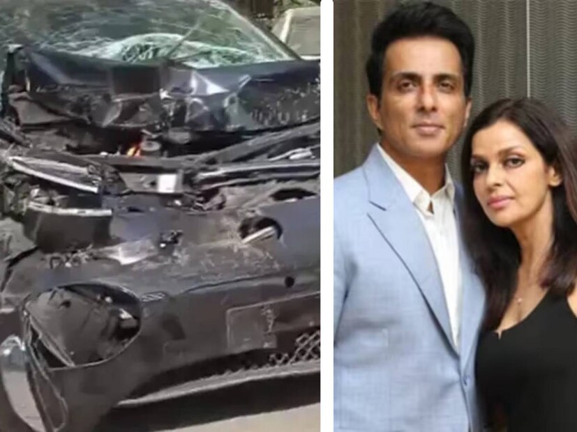 রাস্তায় মর্মান্তিক দুর্ঘটনার কবলে পড়লেন সোনু সুদের স্ত্রী। মঙ্গলবার ভোরে মুম্বই-নাগপুর হাইওয়েতে দুর্ঘটনার মুখে পড়ে সোনু সুদের স্ত্রী সোনালি সুদের স্ত্রীর গাড়ি। Image: X