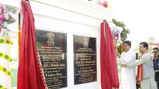 ত্রিপুরার মুখ্যমন্ত্রী ডা. মানিক সাহা