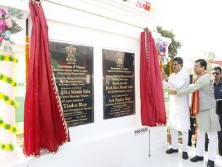 ত্রিপুরার মুখ্যমন্ত্রী ডা. মানিক সাহা