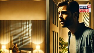 অফিস থেকে ফিরেই স্ত্রীর ঘর থেকে অদ্ভুত শব্দ পেলেন স্বামী! জানালায় উঁকি দিতেই ভয়ঙ্কর ছবি, তারপর যা হল...AI Image