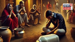 দুধের মধ্যে বিষ মিশিয়ে সন্তানদের খাওয়ালেন ব্যক্তি! জানুন এক পাষণ্ড বাবার হাড়হিম করা ঘটনা...AI Image
