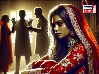 বিয়ের মাত্র ১৩ দিনের মাথায় ১৯ বছরের নববধূর মর্মান্তিক পরিণতি! শ্বশুরবাড়িতে উদ্ধার ঝুলন্ত দেহ...AI Image