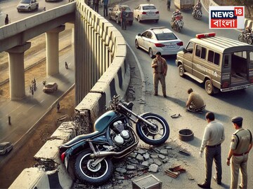 ভয়াবহ দুর্ঘটনা! পিছন থেকে ধাক্কায় বাসের নীচে আটকে গেল বাইক, পিষে গেলেন আরোহীরা, মৃত্যু