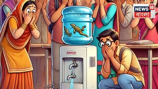 ওয়াটার কুলারের ভিতর জমে মরা টিকটিকি, ব্যাঙ! না জেনে পান করতেই অসুস্থ একাধিক ছাত্র-ছাত্রী, জানুন ঘটনাটি...AI Image