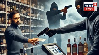 মাত্র ২০ মিনিটে দুটি মদের দোকান সাফ! দামি ক্রেটায় ২.৫৩ লাখ টাকা লুট দুষ্কৃতীদের...AI Image মাত্র ২০ মিনিটে দুটি মদের দোকান সাফ! দামি ক্রেটায় ২.৫৩ লাখ টাকা লুট দুষ্কৃতীদের...AI Image