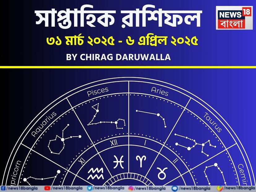 গণনা তাঁর অভ্রান্ত, সাধারণ নাগরিক থেকে শুরু করে তারকা, সবার ভরসার জায়গা তিনি। এবার নিউজ18 বাংলার জন্য কলম ধরলেন প্রখ্যাত দূরদর্শী জ্যোতিষী চিরাগ দারুওয়ালা, দেখে নেওয়া যাক রাশি মিলিয়ে চলতি সপ্তাহে কার ভাগ্য সম্পর্কে কী বলছেন তিনি। গণনা তাঁর অভ্রান্ত, সাধারণ নাগরিক থেকে শুরু করে তারকা, সবার ভরসার জায়গা তিনি। এবার নিউজ18 বাংলার জন্য কলম ধরলেন প্রখ্যাত দূরদর্শী জ্যোতিষী চিরাগ দারুওয়ালা, দেখে নেওয়া যাক রাশি মিলিয়ে চলতি সপ্তাহে কার ভাগ্য সম্পর্কে কী বলছেন তিনি।