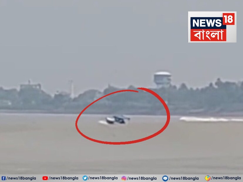স্থানীয় বাসিন্দাদের দাবি, দুর্ঘটনার সময় স্পিডবোটে চারজন ছিলেন৷ চার জনই গঙ্গার জলে ভেসে যান৷ যদিও আশেপাশে থাকা নৌকা এবং লঞ্চগুলি এগিয়ে গিয়ে সঙ্গে সঙ্গেই চার জনকে উদ্ধার করেছে বলে খবর৷